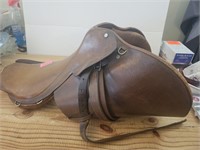 Leather Riding Saddle