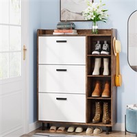 Tribesigns Shoe Cabinet  Flip Drawers