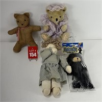 Stuffed Bears & Doll