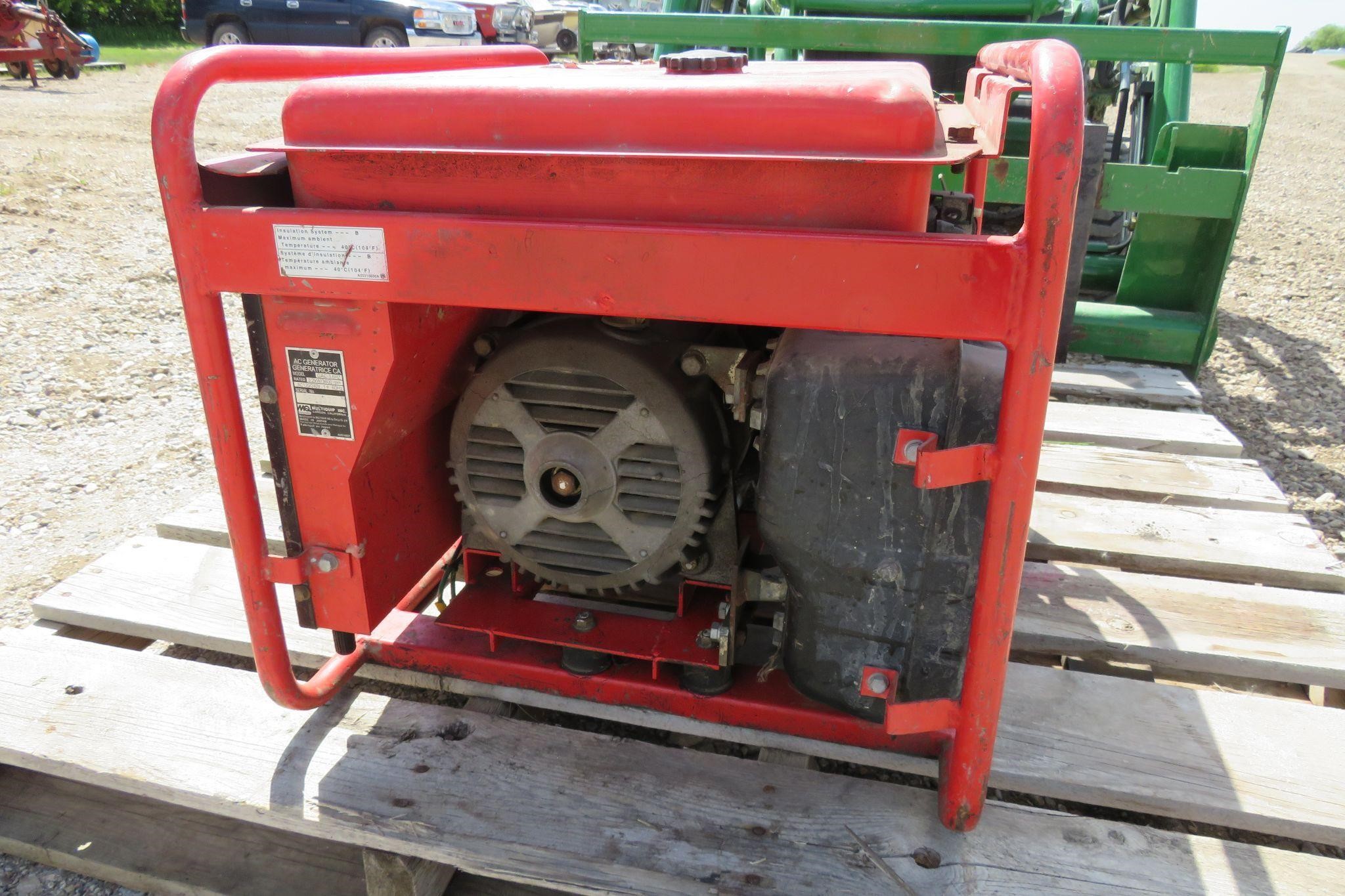 MULTIQUIP 3500 WATT GENERATOR / HONDA ENGINE