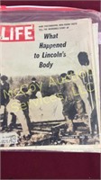 "Life" Magazine February 15, 1963, Lincoln's body