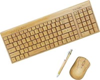 Wireless Bamboo Keyboard and Mouse