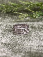 .925 Sterling Silver Spiral Ring