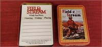 Field and Stream note papers in Origional tin
