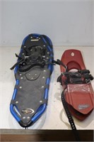 LOT 2 PAIRS SNOW SHOES