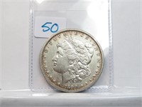 1890 P Silver Morgan Dollar $1 90%