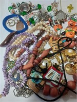 Lot of Various Costume Jewelry to Include