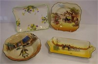 Four Royal Doulton ceramic pieces