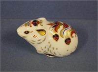 Royal Crown Derby 'Bank Vole' paperweight