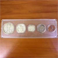1936 US Mint Coin Set in Slab