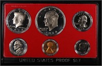 1976 United States Mint Proof Set 6 coins No Outer