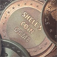 Package of Shell Station Coin Game
