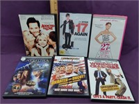 6 DVD Movies - Owen Wilson Will Ferrell