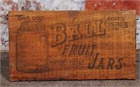 A Ball Fruit Jar Crate panel