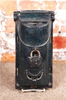 Victorian Cast Iron Mailbox