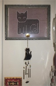 CAT PICTURE & WIND CHIME
