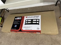 Uno Black gloss TV and AV stand, new in box,