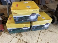 3 BOXES OF SOLAR LIGHTS - NEW