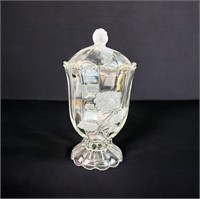 Vintage Glass Biscuit Jar