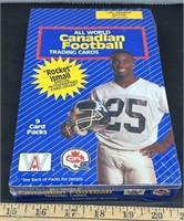 1991 Canadian Football League Trading Cards.