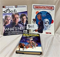Lot of 3 Publications SciFi Battlestar Logan's Run