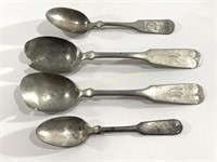 (3) Brazil Silver Spoons & 900 Silver Spoon