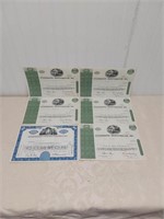 Studebaker-Packard Stock Certificates and MIsc