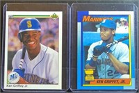 Ken Griffey Jr Topps Rookie Cup & UD Cards