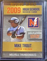 2009 Mike Trout High School Card Mint