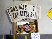 Military Patches and Gas Taxes Papers