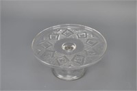 Canadian Pressed Glass Cakestand