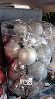 BOX OF CHRISTMAS ORNAMENTS