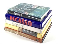 5 Illlustrated Artist Monographs Picasso Monet +