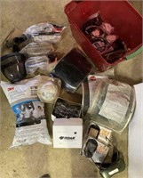 Assorted Masks, Safety Goggles, Respirator