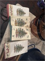 Spode Christmas tree, napkins