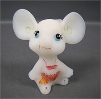 Fenton Hula Skirt Mouse Figurine