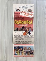 Carousel original 1956 vintage movie poster