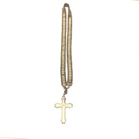 Victorian Cross w/ Chain Gold Filled