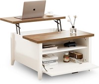 Evajoy Lift Top Table with Hidden Compartment