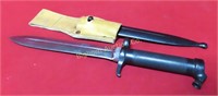 Swedish Mauser Bayonet #102 w/Metal Scabbard