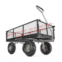 Gorilla Cart 800 Pound Cap Mesh Utility Wagon