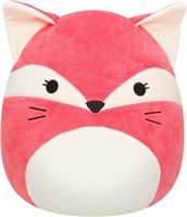 Squishmallows 14-Inch Red Fox with White Ears andh