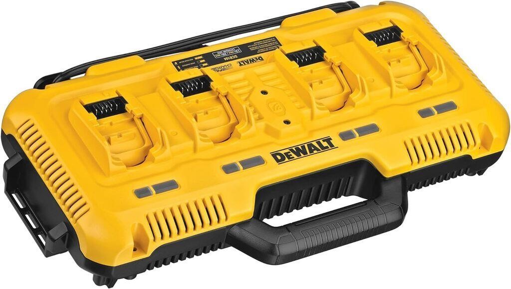 *DEWALT 20V MAX* Charger, 4-Port, Rapid Charge