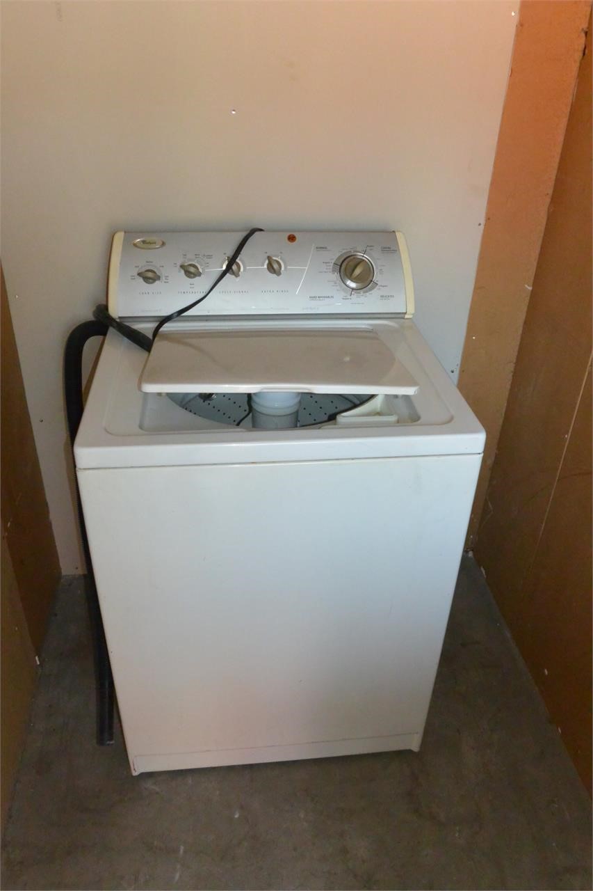 WHIRLPOOL ESTATE WASHING MACHINE