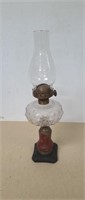 Kerosene Lamp. 21" High.