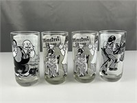 Vintage Minstrel Show song glasses more