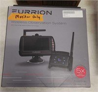 Furrion Wireless observation system, monitor only