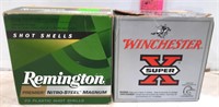 2 - Boxes 20 Gauge Steel Shot Shotgun Shells