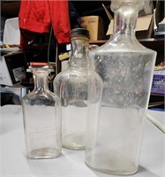 Vintage Glass Jugs and Bottles