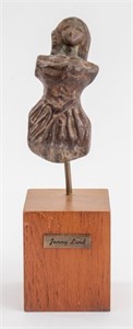 Bronze Reduction of Ship Figurehead "Jenny Lind"